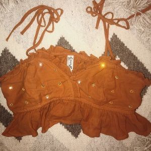 Free People crop tank top!